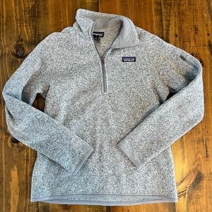 Patagonia Zip quarter zip pullover sweatshirt